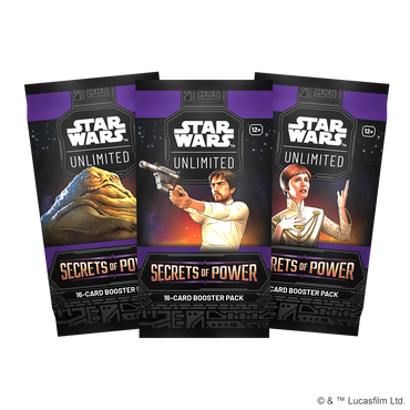 Star Wars: Unlimited - Secrets of Power: Booster Display