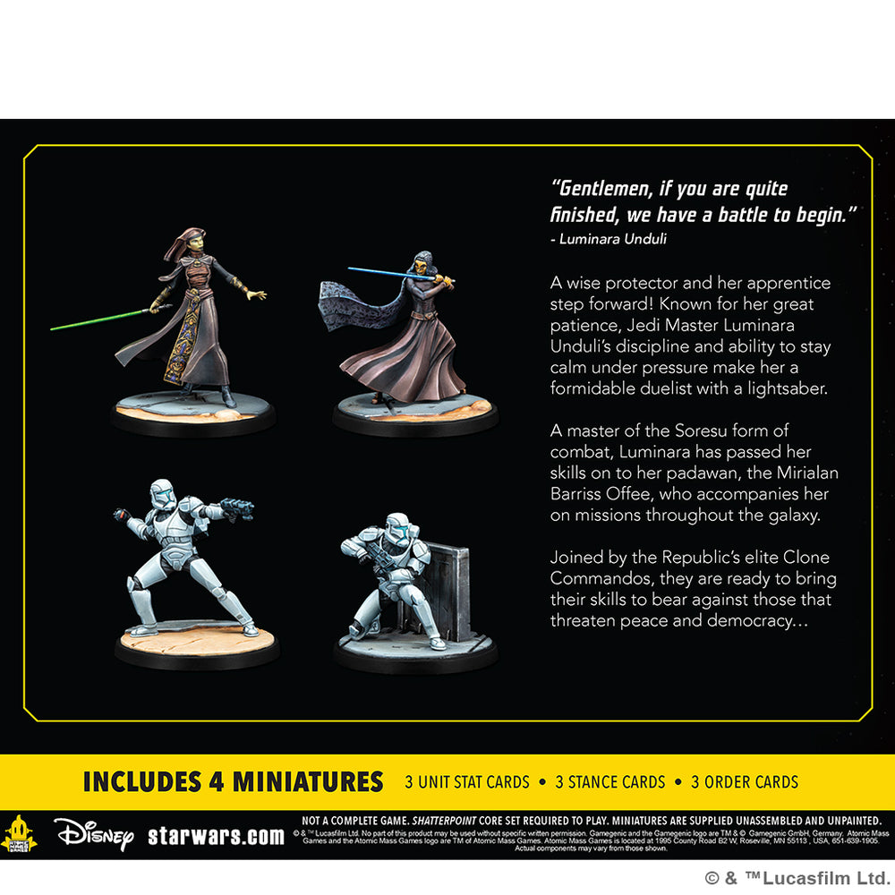 Star Wars: Shatterpoint Plans and Preparation Squad Pack