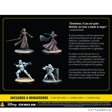 Star Wars: Shatterpoint Plans and Preparation Squad Pack