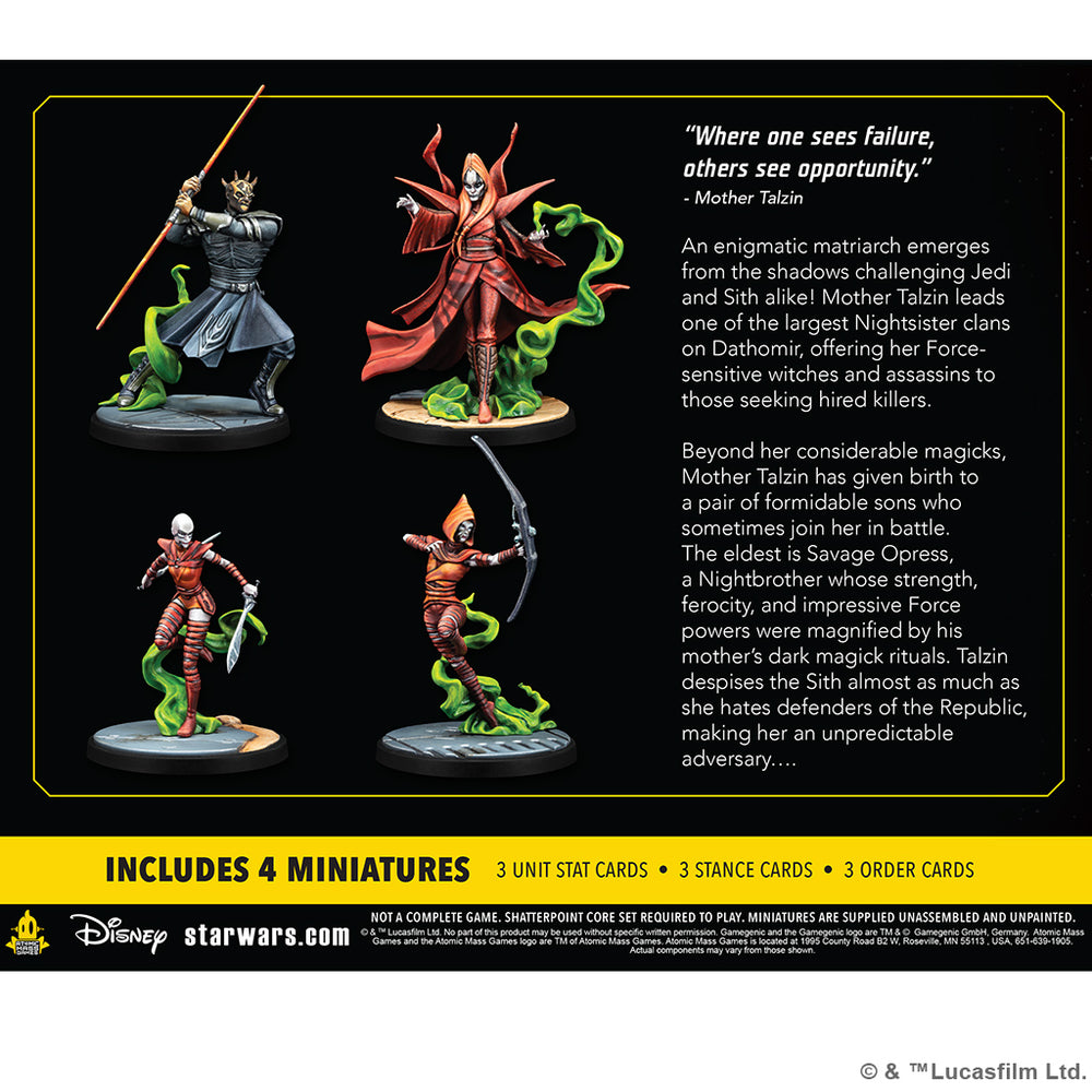 Star Wars: Shatterpoint Witches of Dathomir Squad Pack