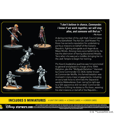 Star Wars: Shatterpoint Lead By Example Squad Pack