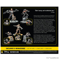 Star Wars: Shatterpoint Clone Force 99 Squad Pack