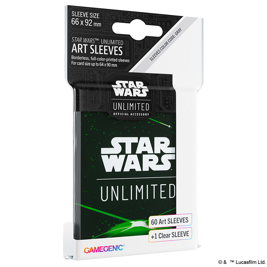 Star Wars: Unlimited Art Sleeves Card Back Green