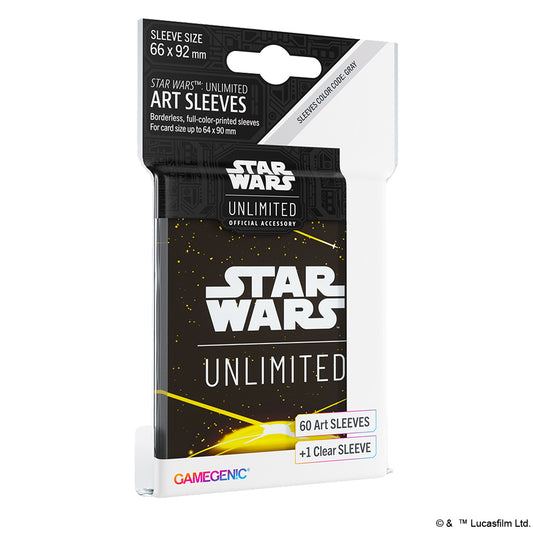 Star Wars: Unlimited Art Sleeves Card Back Yellow