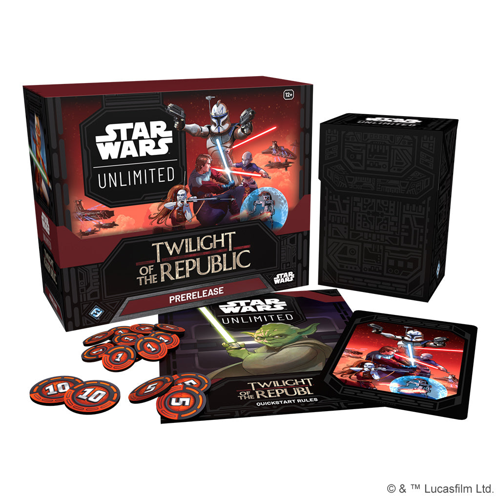 Star Wars: Unlimited Twilight of the Republic Prerelease Kit