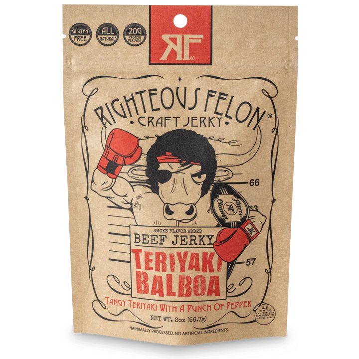 Teriyaki Balboa Beef Jerky