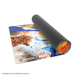 Magic: The Gathering Marvel Superheroes Shiny Playmat - The Fantastic Four - GameGenic Playmats