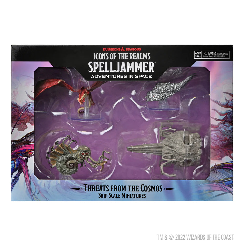 D&D Icons of the Realms: Spelljammer: Adventures in Space: Ship Scale - Threats from the Cosmos