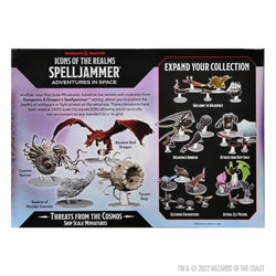 D&D Icons of the Realms: Spelljammer: Adventures in Space: Ship Scale - Threats from the Cosmos