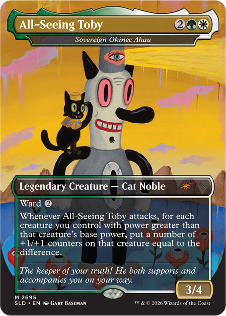 Secret Lair Drop: Toby's Journey By Gary Baseman - Non-Foil Edition - Secret Lair Drop Series (SLD)