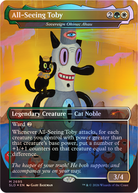 Secret Lair Drop: Toby's Journey By Gary Baseman - Traditional Foil Edition - Secret Lair Drop Series (SLD)