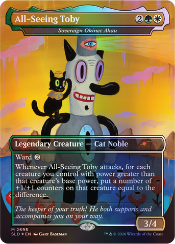 Secret Lair Drop: Toby's Journey By Gary Baseman - Traditional Foil Edition - Secret Lair Drop Series (SLD)