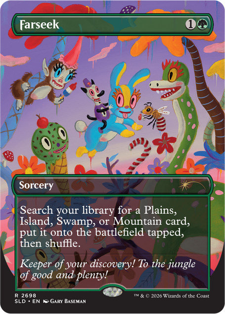 Secret Lair Drop: Toby's Journey By Gary Baseman - Non-Foil Edition - Secret Lair Drop Series (SLD)