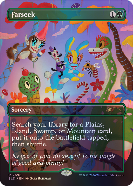 Secret Lair Drop: Toby's Journey By Gary Baseman - Traditional Foil Edition - Secret Lair Drop Series (SLD)