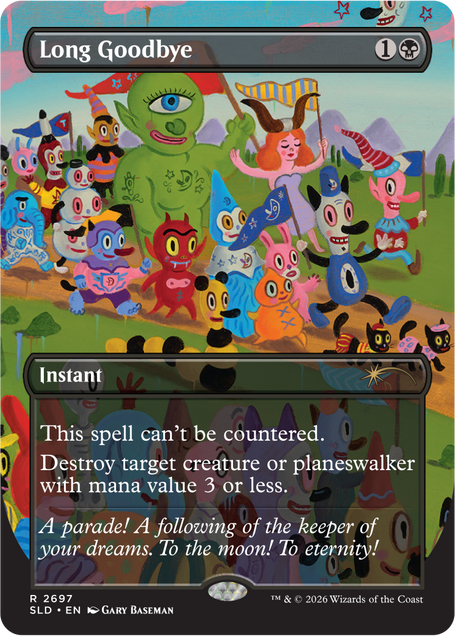 Secret Lair Drop: Toby's Journey By Gary Baseman - Non-Foil Edition - Secret Lair Drop Series (SLD)
