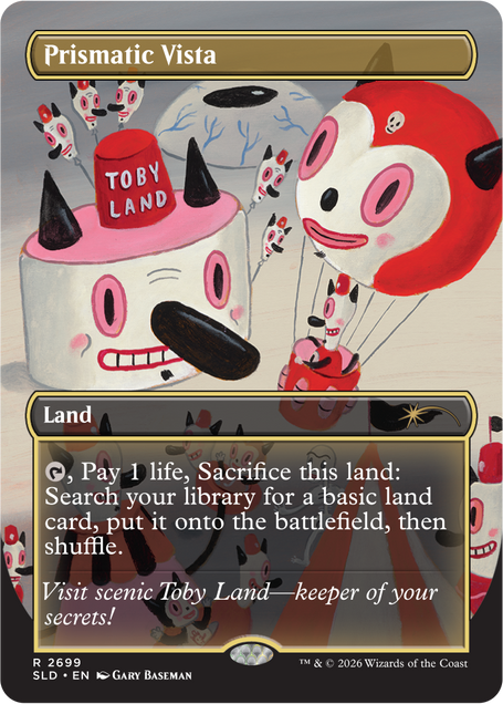 Secret Lair Drop: Toby's Journey By Gary Baseman - Non-Foil Edition - Secret Lair Drop Series (SLD)