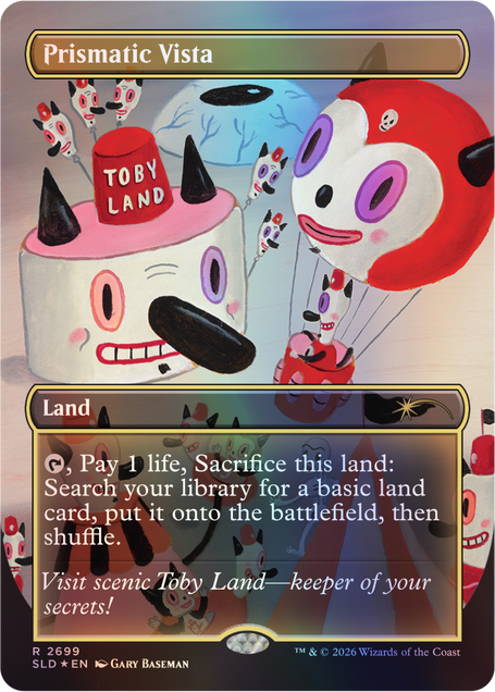 Secret Lair Drop: Toby's Journey By Gary Baseman - Traditional Foil Edition - Secret Lair Drop Series (SLD)