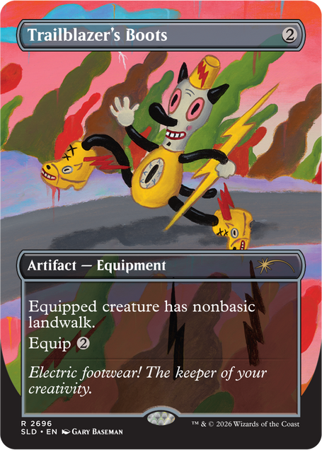 Secret Lair Drop: Toby's Journey By Gary Baseman - Non-Foil Edition - Secret Lair Drop Series (SLD)