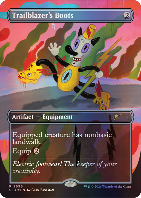 Secret Lair Drop: Toby's Journey By Gary Baseman - Traditional Foil Edition - Secret Lair Drop Series (SLD)