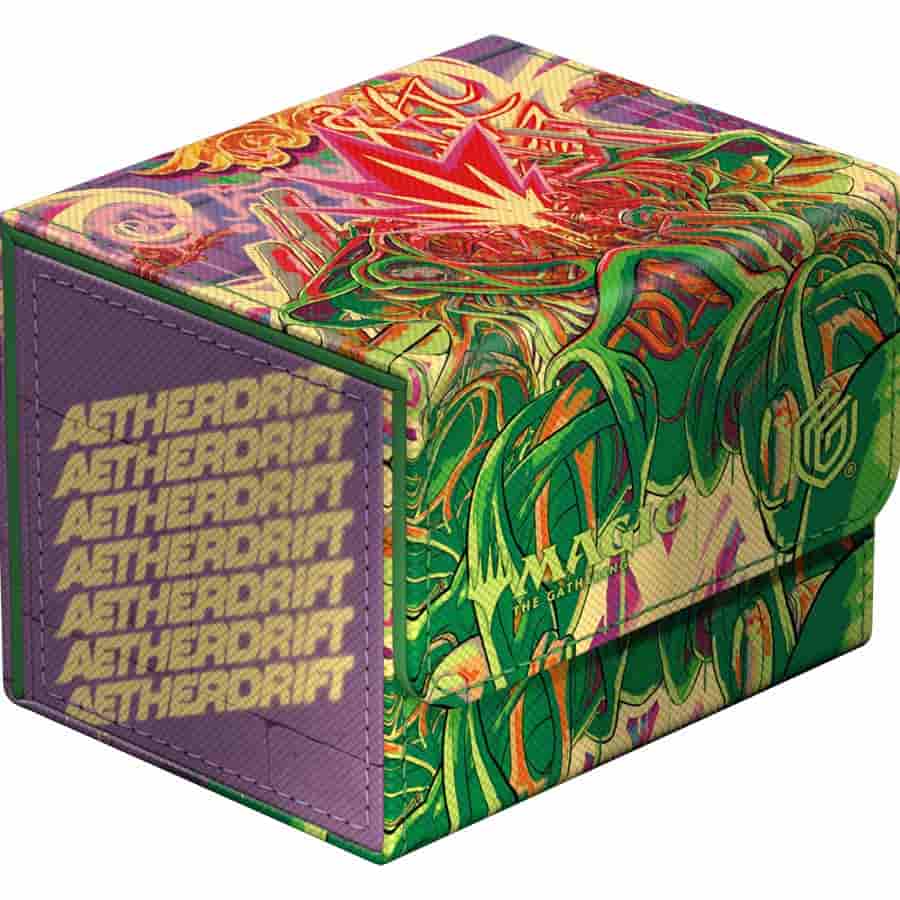 Magic the Gathering: Deck Case Sidewinder 100+ Xenoskin - Pyrewood Gearhulk