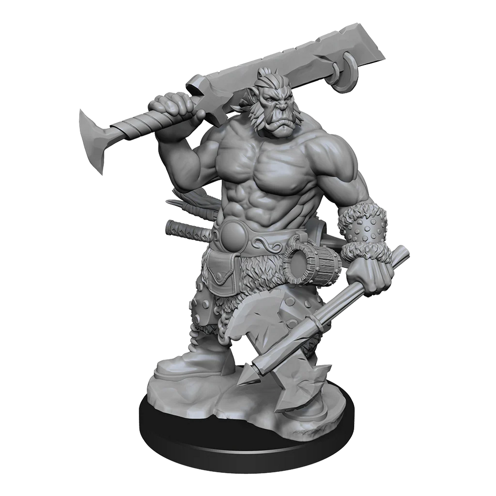 D&D Frameworks: Orc Barbarian Male