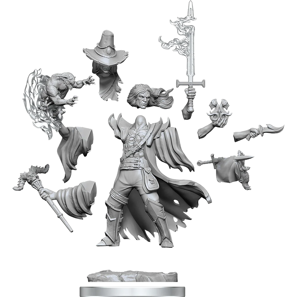 D&D Frameworks: Human Warlock Male