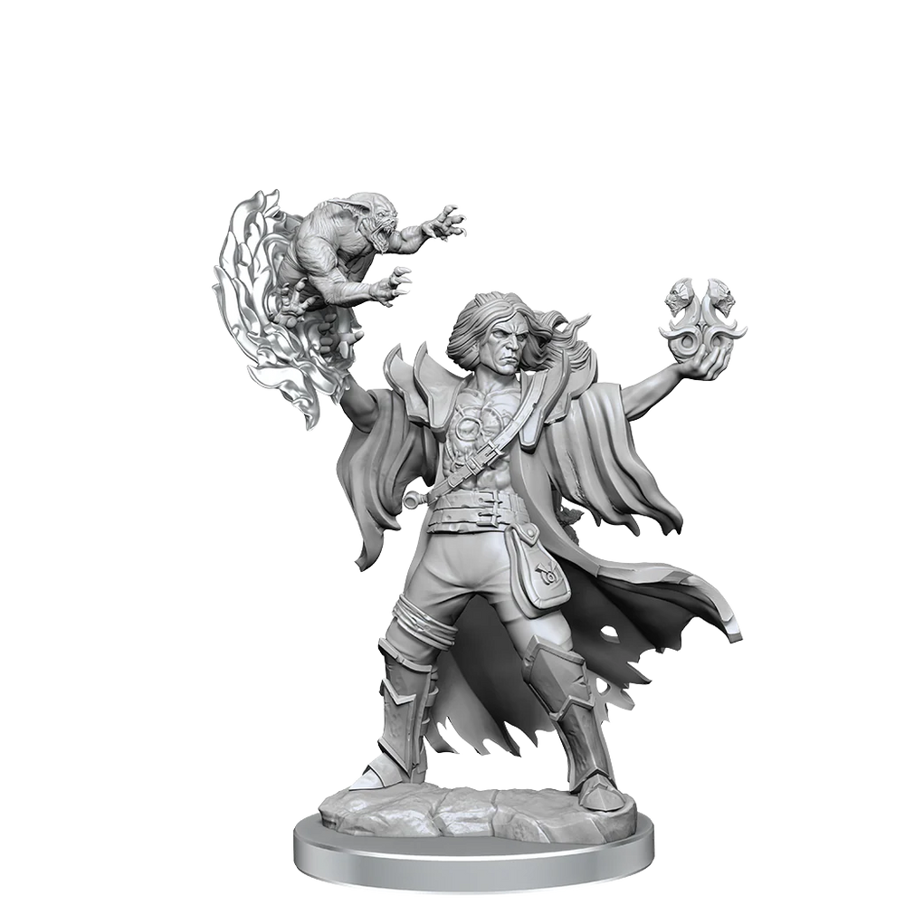 D&D Frameworks: Human Warlock Male