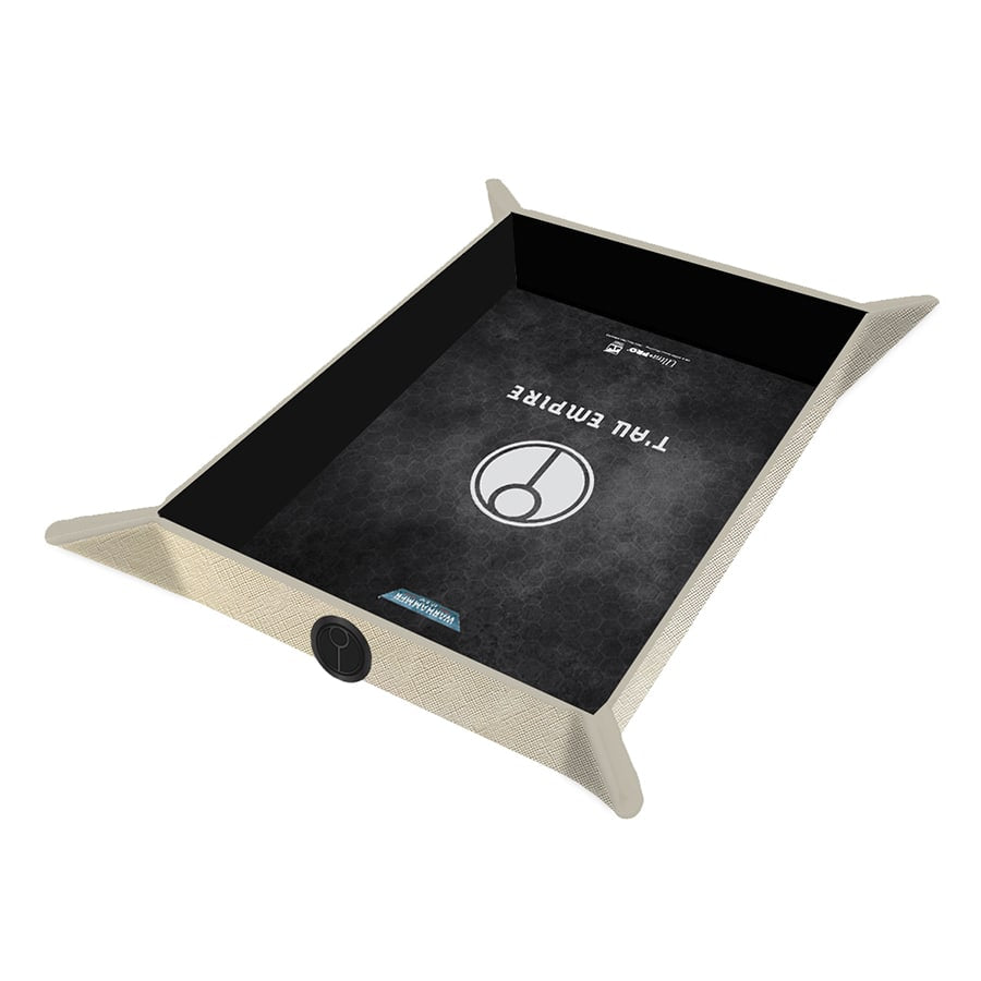 Ultra PRO: Warhammer 40000: T'au Empire Codex Aligned: Premium Folding Dice Tray