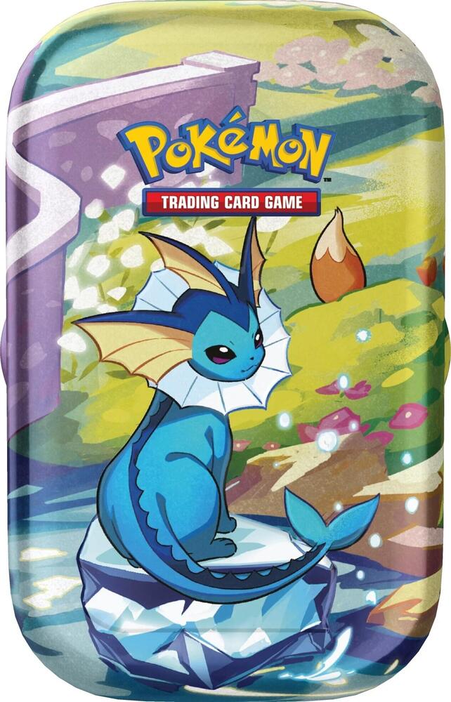 Vaporeon Mini Tin Prismatic Evolutions