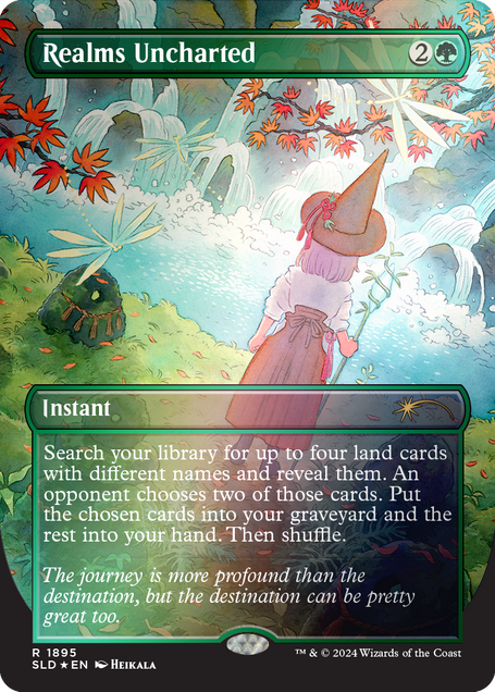 Secret Lair Drop: Adventures of the Little Witch - Rainbow Foil Edition - Secret Lair Drop Series (SLD)