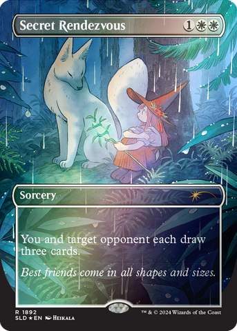 Secret Lair Drop: Adventures of the Little Witch - Rainbow Foil Edition - Secret Lair Drop Series (SLD)