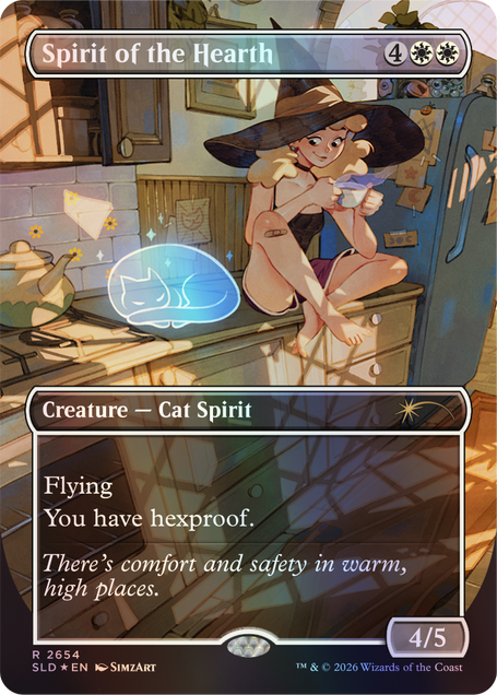 Secret Lair Drop: Witch's Familiar - Traditional Foil Edition - Secret Lair Drop Series (SLD)